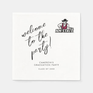 New Mexico State University Graduation Napkin