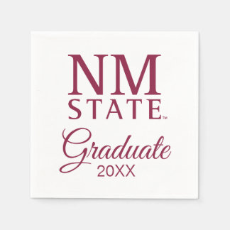 New Mexico State University Graduation Napkin