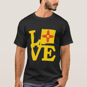 New Mexico State Zia Love Nm T-Shirt