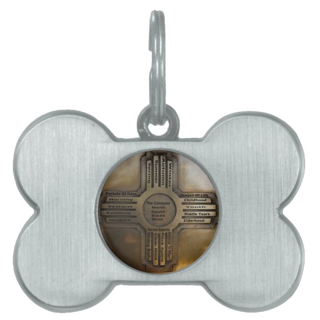 New Mexico State Zia Pet ID Tag (Front)