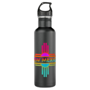 New Mexico State Zia Symbol Design  710 Ml Water Bottle