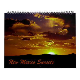New Mexico Sunsets Calendar
