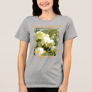 New Mexico Territory Flower The Yucca Tri-Blend Shirt