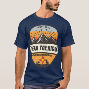 New Mexico The Land Of Enchantment Vintage Retro T-Shirt