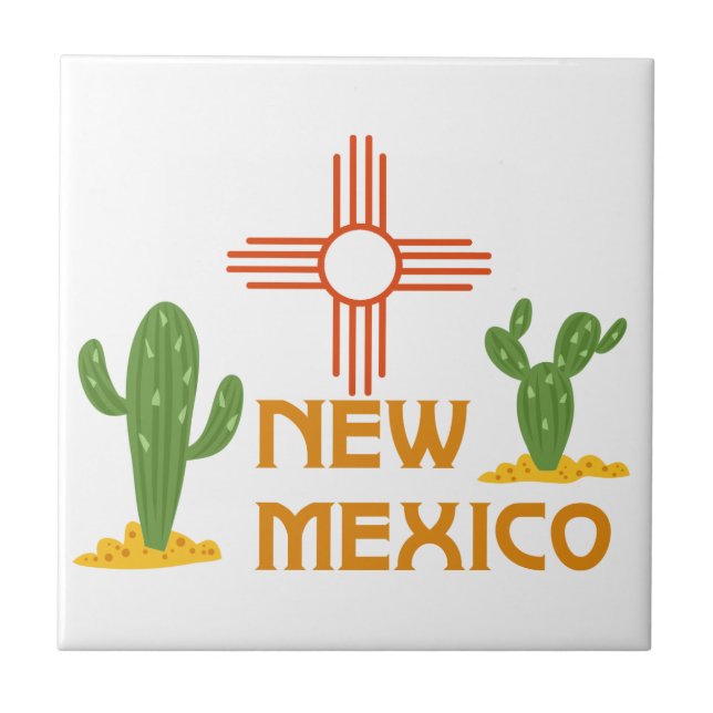 New Mexico Tile (Front)