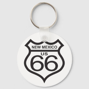 New Mexico US Route 66 Key Ring