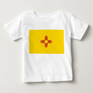 New Mexico (US State) Flag Baby T-Shirt