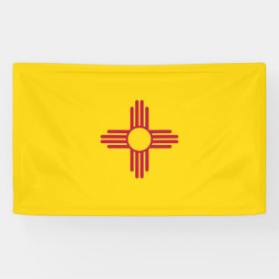 New Mexico (US State) Flag Banner