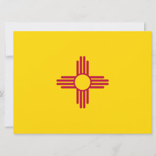 New Mexico (US State) Flag Card