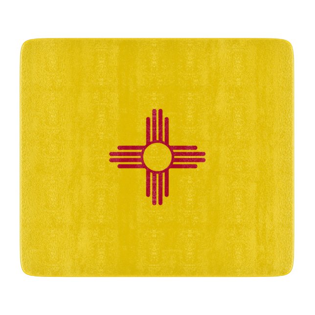 New Mexico (US State) Flag Cutting Board (Front)