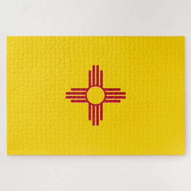 New Mexico (US State) Flag Jigsaw Puzzle (Horizontal)