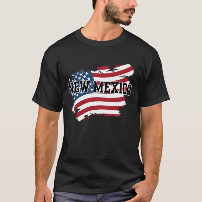 New Mexico USA T-Shirt (Front)