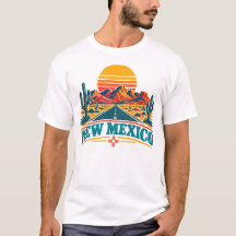 New Mexico Vintage Route Desert Road T-Shirt