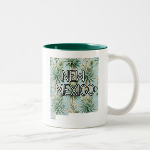 New Mexico Yucca Two-Tone Coffee Mug