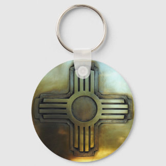 New Mexico Zia Key Ring