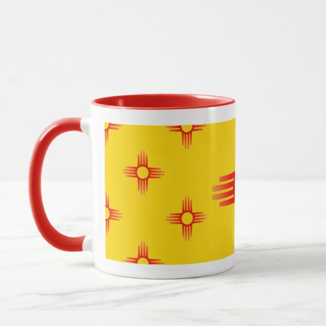 New Mexico Zia Sun Mug (Left)