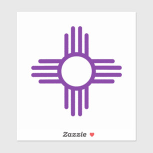 New Mexico Zia Sun Purple 