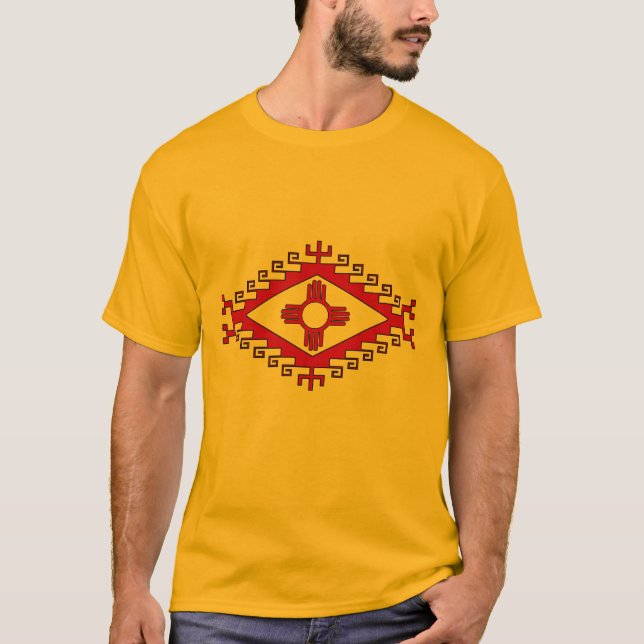 New Mexico Zia (Sun) T-Shirt (Front)
