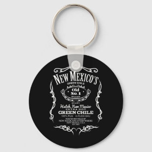 New Mexico's Old No. 1 Hatch Green Chile Novelty D Key Ring