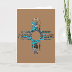 New Mexico's Zia Sun Symbol Talking Canyons, NCard Card