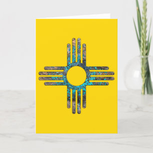 New Mexico's Zia Sun Symbol Talking Canyons, NCard Card