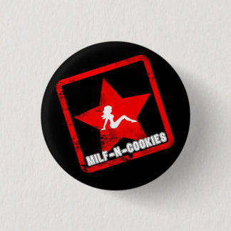 New Milf-n-Cookies 3 Cm Round Badge