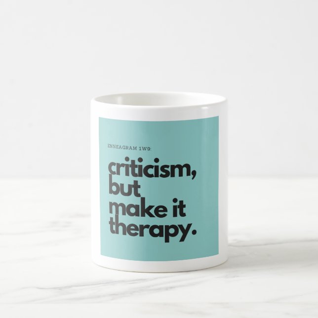 *NEW* Millenneagram 1w9 Wing Mug (Center)