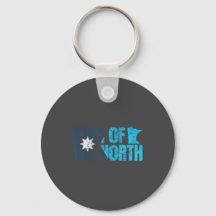 New Minnesota State Flag Mn Star Of The North Map Key Ring