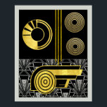 New Modern Abstract Art Deco Poster<br><div class="desc">If you choose to download, Your local Walgreen store makes board posters of your download into different sizes and in various textures at a very good price. Sometimes with a discount. A tip from my US friend. For UK see "Digital Printing" online. I don't know if it is because I...</div>