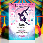 new modern cute pink girl gymnastics 10th birthday invitation<br><div class="desc">Announcing our newest arrival: the New Modern Cute Pink Girl Gymnastics 10th Birthday Invitation! It's time to celebrate a perfect 10 with a touch of modern style and a splash of pink. This invitation captures the spirit of your gymnastics-loving birthday girl with a trendy design. Join us for a day...</div>