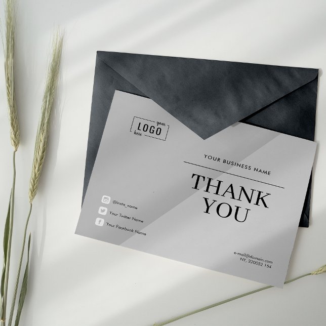 New Modern Elegant Thank You Card  (Creator Uploaded)