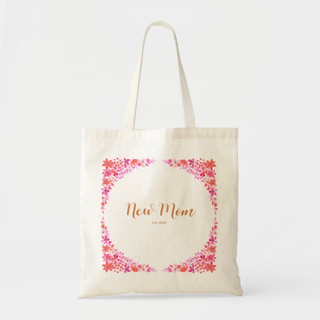 New Mom Tote Bag (Front)