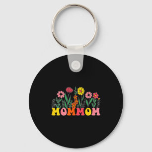New Mommom Wildflower Floral First Birthday & Key Ring