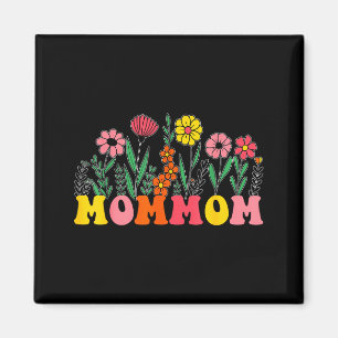 New Mommom Wildflower Floral First Birthday & Magnet