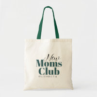 New Moms Club Customised Calligraphy Tote Bag