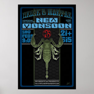 New Monsoon Brick & Mortar SF 2013 Poster