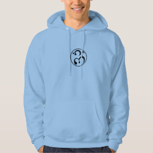 New Monsoon Logo Hoodie - Light Blue