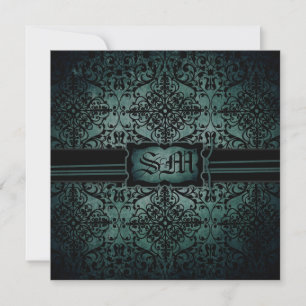 New Moon Wedding Invite Square