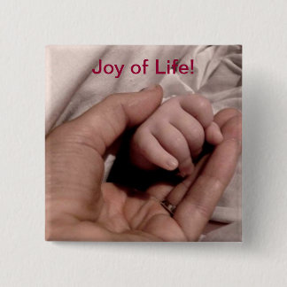 New Mum and Baby - Joy of Life 15 Cm Square Badge