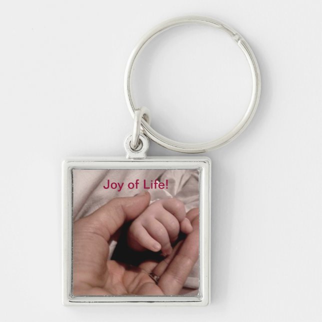 New Mum and Baby - Joy of Life Key Ring (Front)