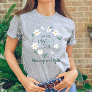 New mum Baby and mama First Mother's Day Matching T-Shirt
