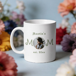 New Mum Established First Mothers Day 2 Photo Mug