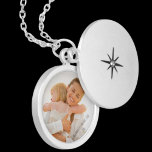 New Mum First Mother's Day Baby and Mum Photo  Locket Necklace<br><div class="desc">New Mum First Mother's Day Baby and Mum Photo Locket Necklace This is the perfect personalised new mum and baby photo rounded locket necklace gifts for first mother’s day. This is the awesome locket gift for new mum and new born baby photo for every baby and mum. This locket is...</div>