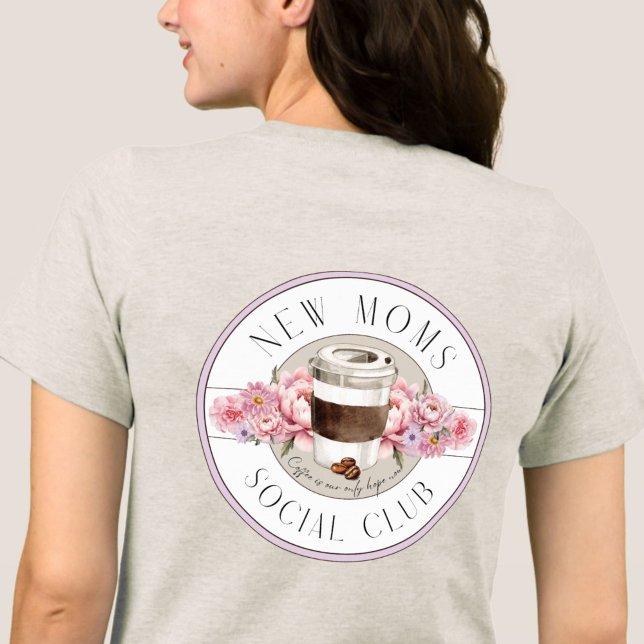 New Mum Humour, Coffee is our only hope  Tri-Blend Shirt (Creator Uploaded)