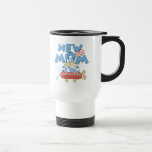 New Mum It's a Boy Tshirts and Gifts Travel Mug