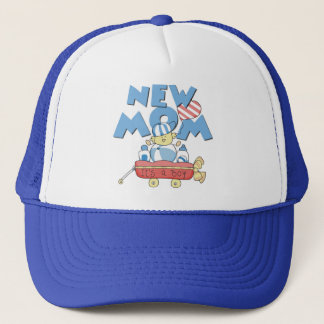 New Mum It's a Boy Tshirts and Gifts Trucker Hat