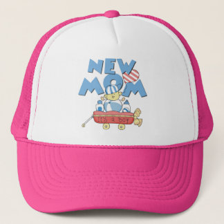 New Mum It's a Boy Tshirts and Gifts Trucker Hat