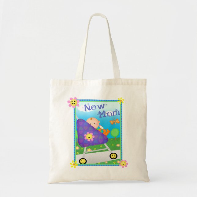 New Mum of Baby Tote Bag (Front)