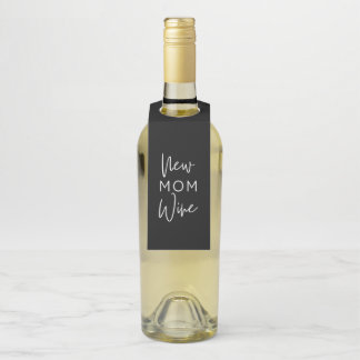 New Mum Wine Tag
