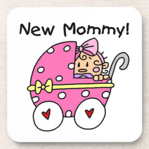 New Mummy Baby Girl Gifts Coaster